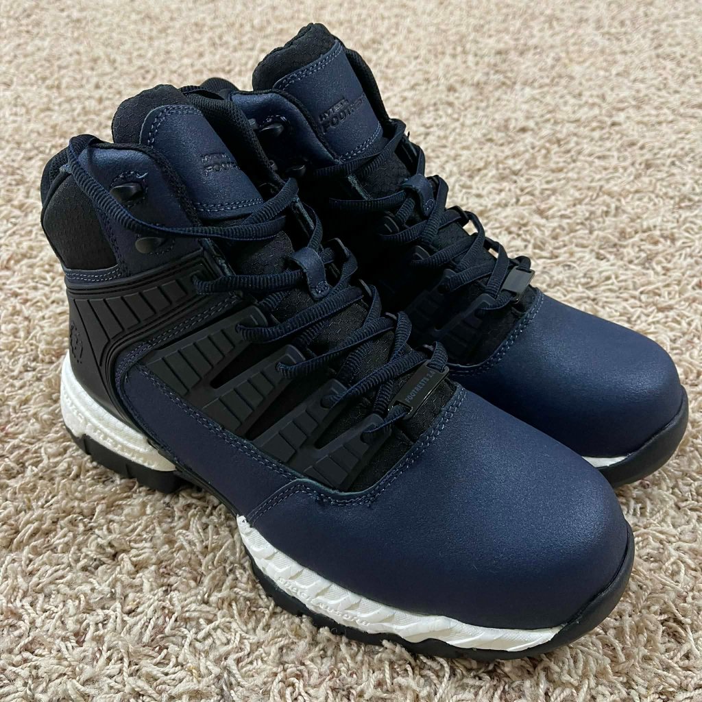 Hytest Men's Footrests 2.0 Tread Safety Boots Navy, Size 10 (New)